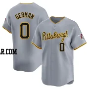 Domingo German Men's Pittsburgh Pirates Gray Limited Away Jersey