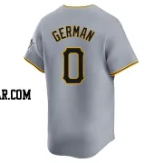 Domingo German Men's Pittsburgh Pirates Gray Limited Away Jersey