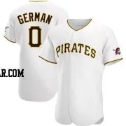 Domingo German Men's Pittsburgh Pirates White Authentic Home Jersey