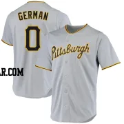 Domingo German Youth Pittsburgh Pirates Gray Replica Road Jersey