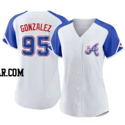 Domingo Gonzalez Women's Atlanta Braves White Authentic 2023 City Connect Jersey