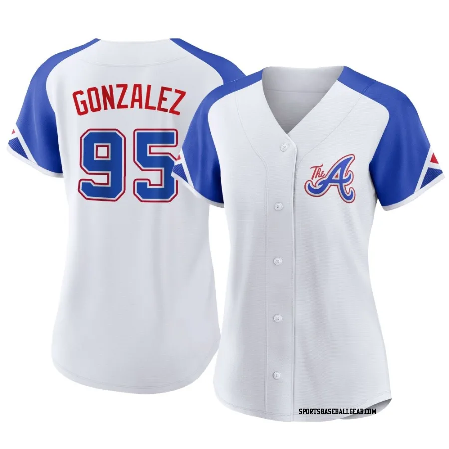 Domingo Gonzalez Women's Atlanta Braves White Authentic 2023 City Connect Jersey