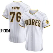 Domingo Tapia Men's San Diego Padres White Elite Home Jersey