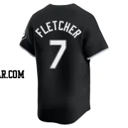 Dominic Fletcher Men's Chicago White Sox Black Limited Alternate Jersey