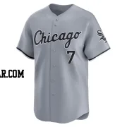 Dominic Fletcher Men's Chicago White Sox Gray Limited Road Jersey