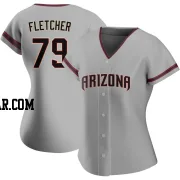 Dominic Fletcher Women's Arizona Diamondbacks Gray Authentic Road Jersey