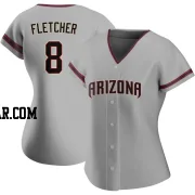 Dominic Fletcher Women's Arizona Diamondbacks Gray Authentic Road Jersey