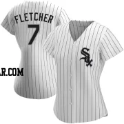 Dominic Fletcher Women's Chicago White Sox White Authentic Home Jersey