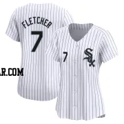 Dominic Fletcher Women's Chicago White Sox White Limited Home Jersey