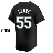 Dominic Leone Men's Chicago White Sox Black Limited Alternate Jersey