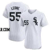 Dominic Leone Men's Chicago White Sox White Elite Home Jersey