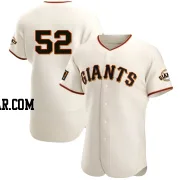 Dominic Leone Men's San Francisco Giants Cream Authentic Home Jersey