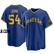 Dominic Leone Men's Seattle Mariners Royal Replica 2023 City Connect Jersey