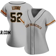 Dominic Leone Women's San Francisco Giants Gray Replica Road Jersey