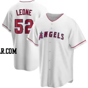 Dominic Leone Youth Los Angeles Angels White Replica Home Jersey