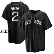 Dominic Smith Men's Boston Red Sox Black/White Replica Jersey