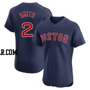 Dominic Smith Men's Boston Red Sox Navy Elite Alternate Jersey