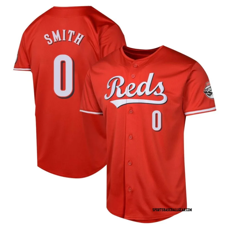 Dominic Smith Men's Cincinnati Reds Red Limited Alternate Jersey