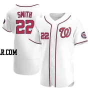 Dominic Smith Men's Washington Nationals White Authentic Home Jersey