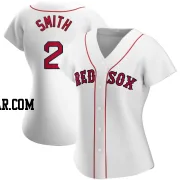 Dominic Smith Women's Boston Red Sox White Authentic Home Jersey