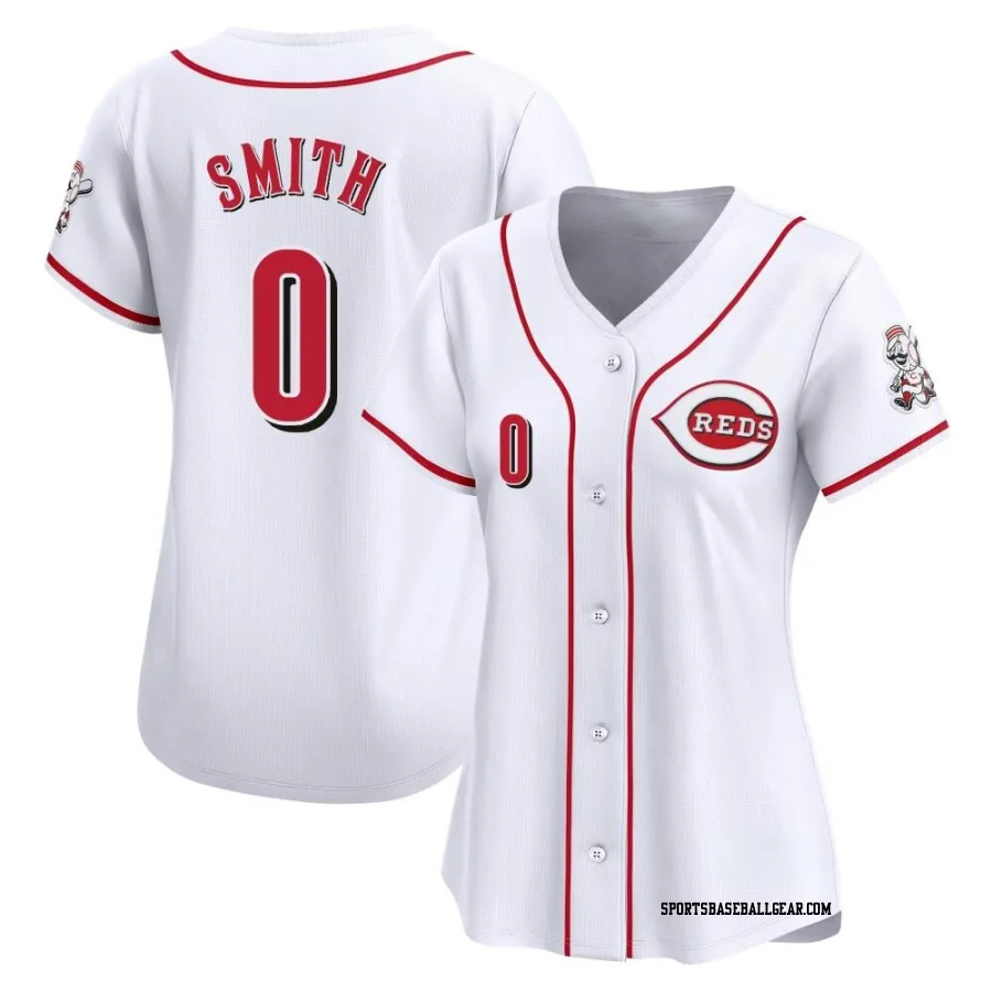 Dominic Smith Women's Cincinnati Reds White Limited Home Jersey