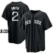 Dominic Smith Youth Boston Red Sox Black/White Replica Jersey