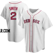 Dominic Smith Youth Boston Red Sox White Replica Home Jersey