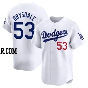 Don Drysdale Men's Los Angeles Dodgers White Limited Home Jersey