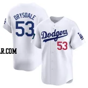 Don Drysdale Youth Los Angeles Dodgers White Limited 2024 World Tour Seoul Series Home Jersey