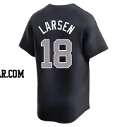 Don Larsen Men's New York Yankees Navy Limited Alternate Jersey