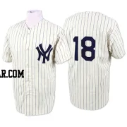 Don Larsen Men's New York Yankees White Authentic 1956 Throwback Jersey