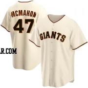 Don Mcmahon Men's San Francisco Giants Cream Replica Home Jersey