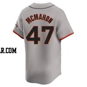 Don Mcmahon Men's San Francisco Giants Gray Limited Away Jersey