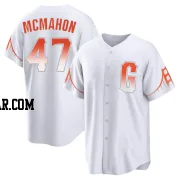 Don Mcmahon Men's San Francisco Giants White Replica 2021 City Connect Jersey