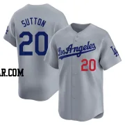 Don Sutton Men's Los Angeles Dodgers Gray Limited Away Jersey