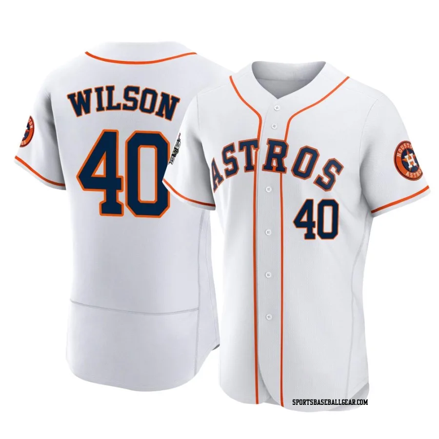 Don Wilson Men's Houston Astros White Authentic 2022 World Series Home Jersey