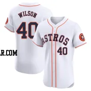 Don Wilson Men's Houston Astros White Elite Home Jersey