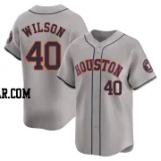 Don Wilson Youth Houston Astros Gray Limited Away Jersey