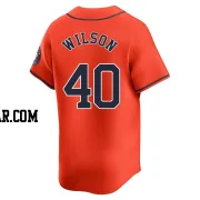 Don Wilson Youth Houston Astros Orange Limited Alternate Jersey