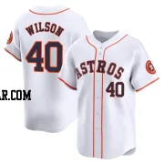 Don Wilson Youth Houston Astros White Limited Home Jersey