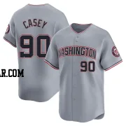 Donovan Casey Men's Washington Nationals Gray Limited Road Jersey