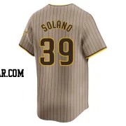 Donovan Solano Men's San Diego Padres Limited Tan Alternate Jersey