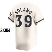 Donovan Solano Youth Minnesota Twins Cream Limited Alternate Jersey