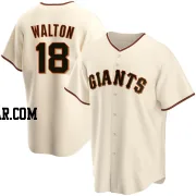 Donovan Walton Men's San Francisco Giants Cream Replica Home Jersey