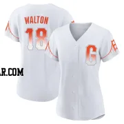 Donovan Walton Women's San Francisco Giants White Authentic 2021 City Connect Jersey