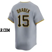 Doug Drabek Youth Pittsburgh Pirates Gray Limited Away Jersey