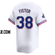 Doug Fister Men's Texas Rangers Gold Limited White 2024 Collection Jersey