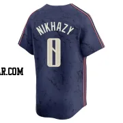 Doug Nikhazy Men's Cleveland Guardians Navy Limited 2024 City Connect Jersey