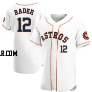 Doug Rader Men's Houston Astros White Authentic Home Jersey