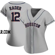 Doug Rader Women's Houston Astros Gray Authentic Road 2020 Jersey